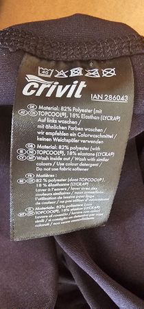Pantalon de sport Crivit, taille S, état neuf