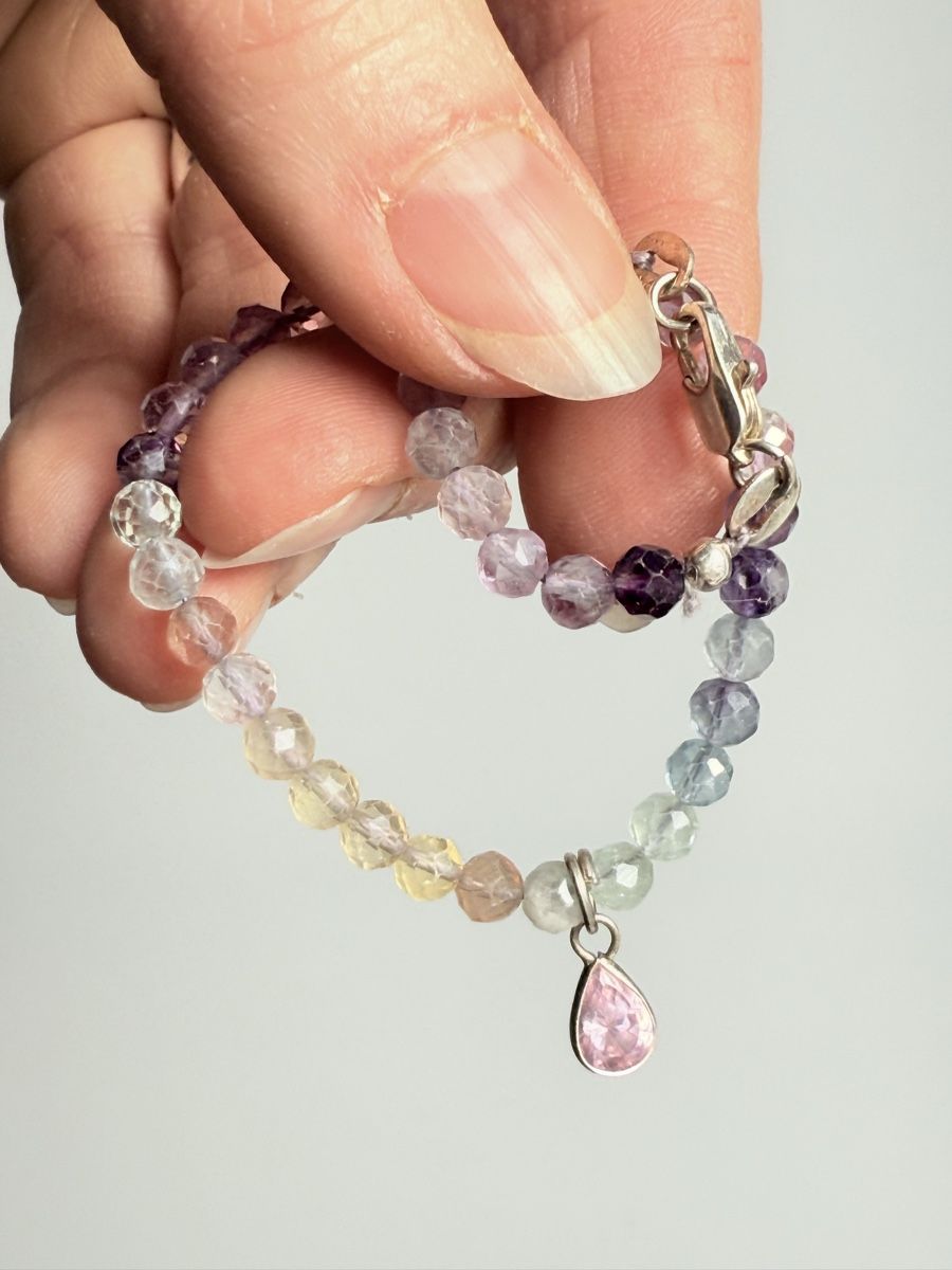 Bracciali & Braccialetti: Fluorit Armkette NEU – Nuovo e nell'imballaggio originale da Basel venduto da Chili007 3
