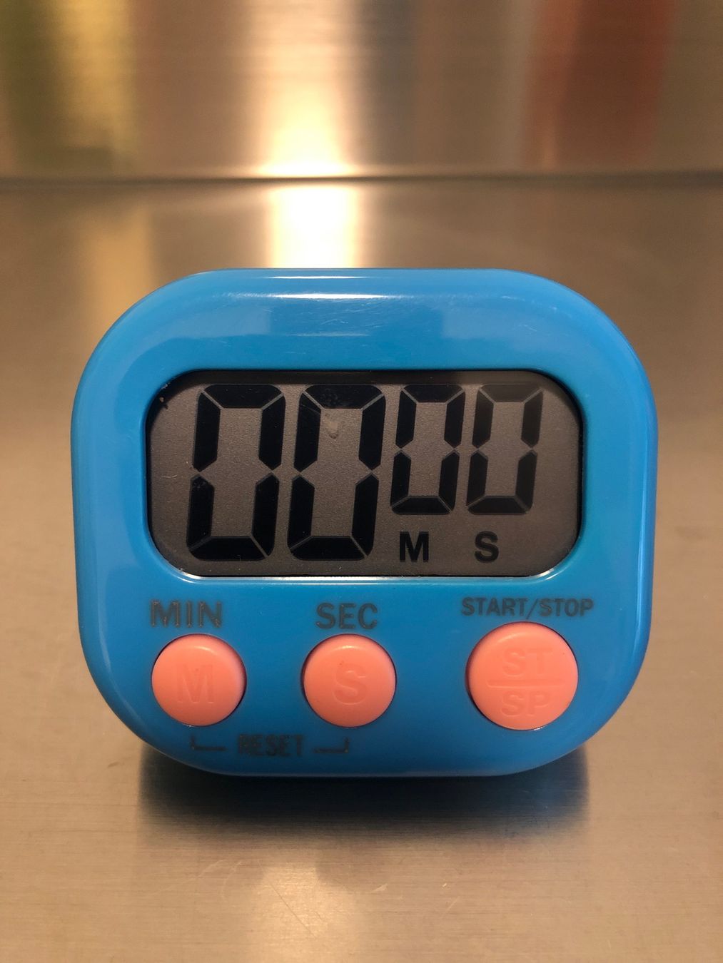 Küchengeräte: Digitaler Küchen-Timer – Blau – Gebraucht aus Lausanne von AufLiebesehen