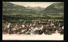 Sarnen, Gesamtansicht mit Blick nach Fl