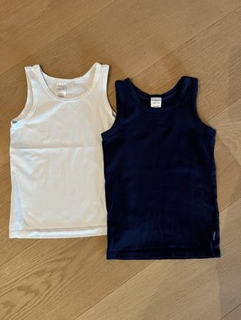 Schiesser Undershirts, Set of 2, Size 116