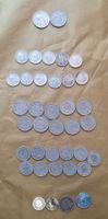 Lot de pièces de monnaie suisses diverses anciennes.