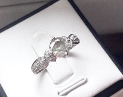 NEUER 1.48 ct.SOLITÄR-DIAMANTRING W-GOLD