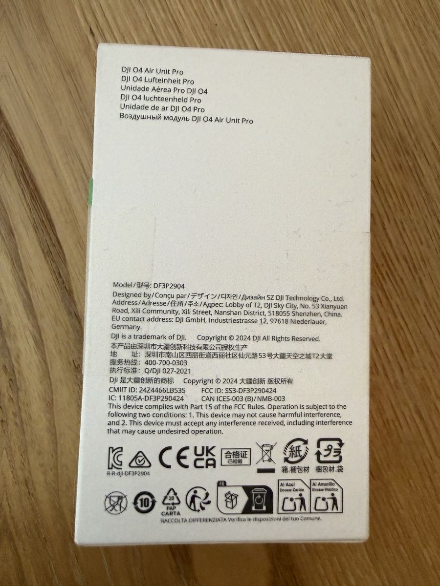 DJI Modellismo RC: DJI O4 Air Unit Pro – Nuovo e nell'imballaggio originale da Rudolfstetten venduto da Tradition_SF 7