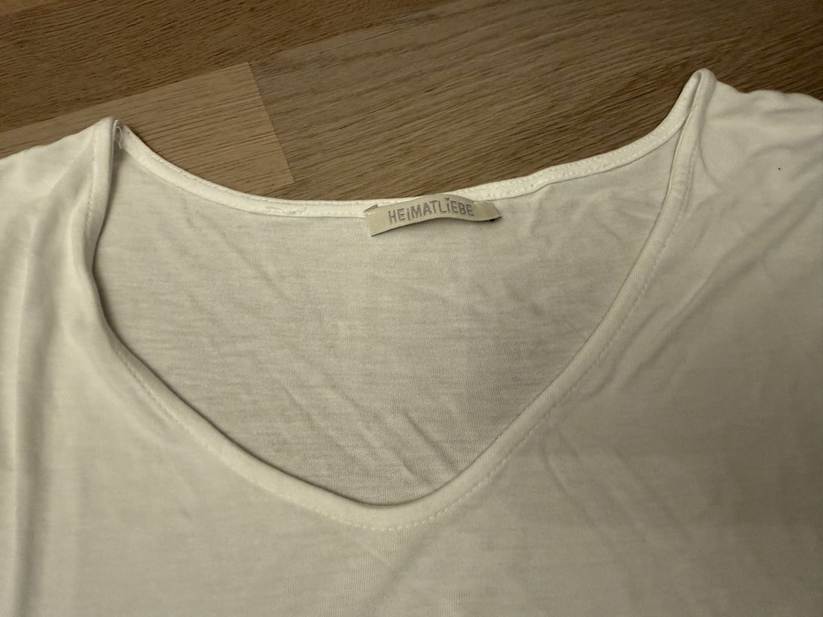 Lotti di vestiti: Top und T-Shirt Gr. M weiss – Nuovo (secondo la descrizione) da Rubigen venduto da Elmacino 1