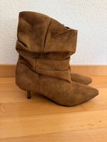 Braune Stiefeletten 40
