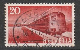 1947 Nr 279 mit Vollstempel DAVOS