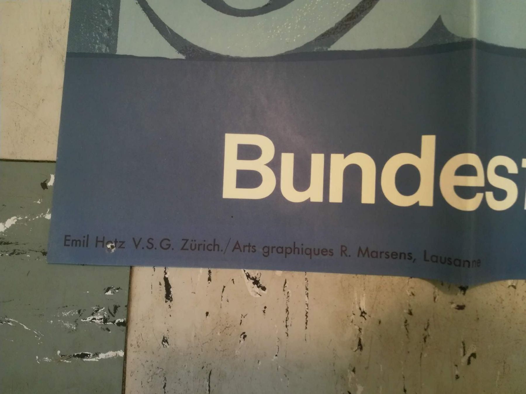 Foto & Immagini: Plakat ca 1966 Original gefaltet – Nuovo (secondo la descrizione) da stettlen venduto da VintageBern_ch 1