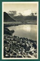 Montreux Territet et les Dents du Midi, ca. 1928, ungelaufen