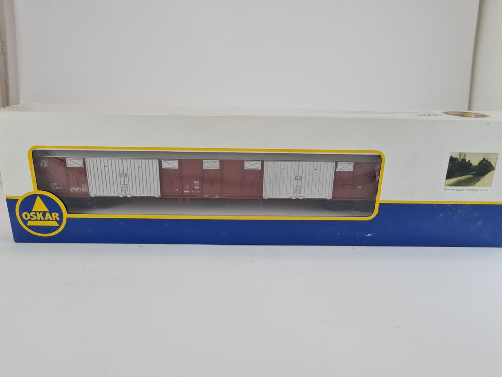 OSKAR 4111.1 FS Gabs Güterwagen rostbraun H0 1:87 (Neu (gemäss ...