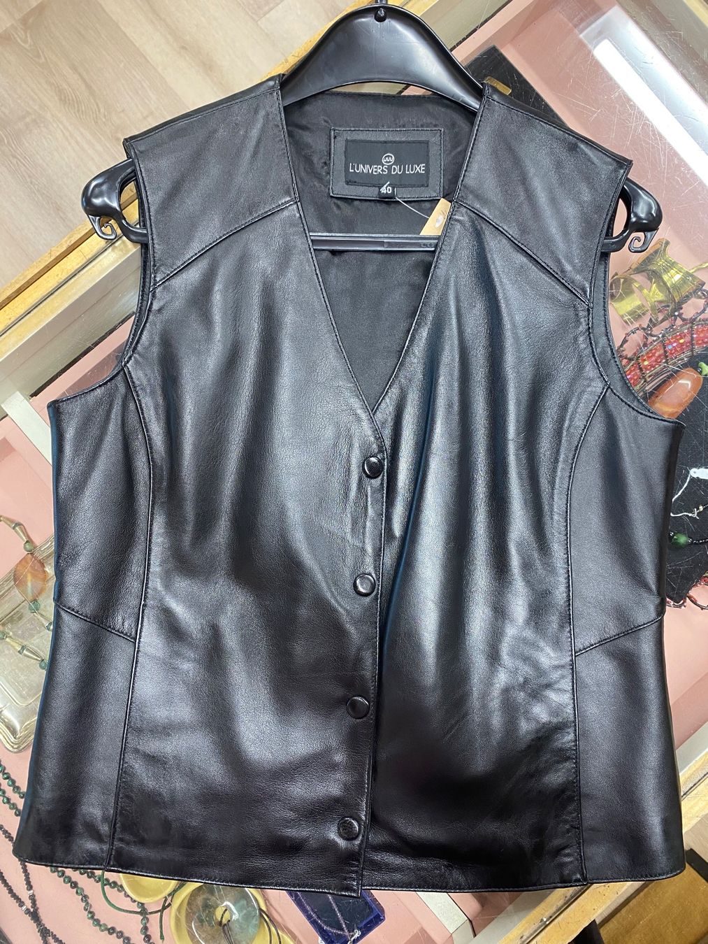 Gilet & Giacche senza maniche: Lederweste Neuwertig Gr.40 – Nuovo (secondo la descrizione) da Steffisburg venduto da kla_65qs