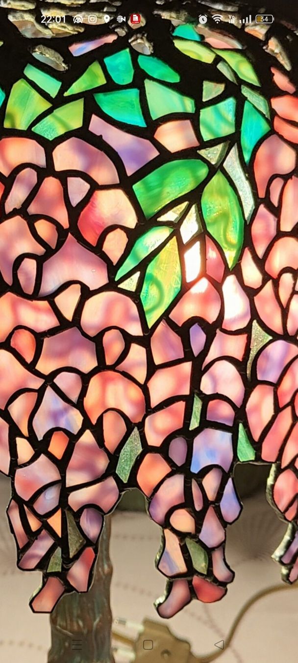 Lampade: Tiffany Lampe "Mini Wisteria tree" – Usato da Volketswil venduto da rerererarara 3
