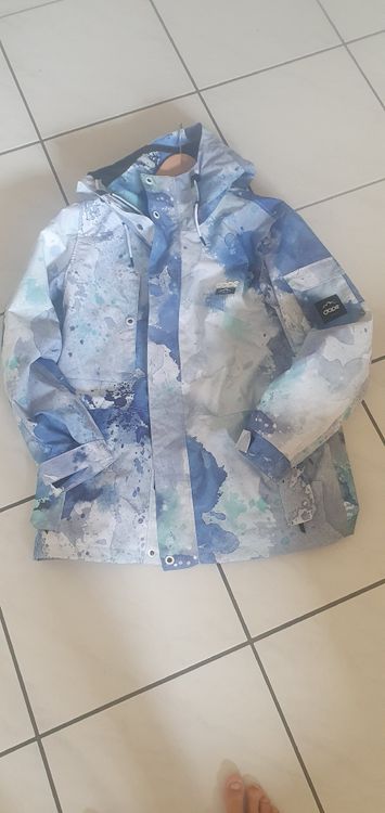 Dope Snowboardjacke Herren Grösse XL Winterjacke blau weiss