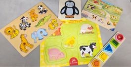 Holzspielzeug-Set für Kleinkinder, Top Zustand! 47