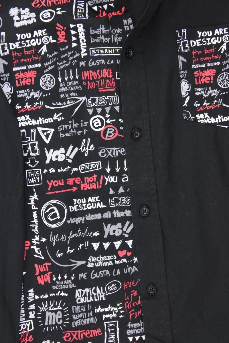 Chemises: Desigual Langarmhemd Gr. L schwarz – D'occasion à Neustadt an der Waldnaab par SecondLifeFashion 2