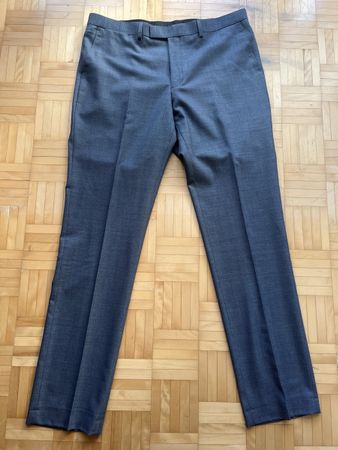 Elegante Herren Anzughose Gr. 54,  dunkelgrau