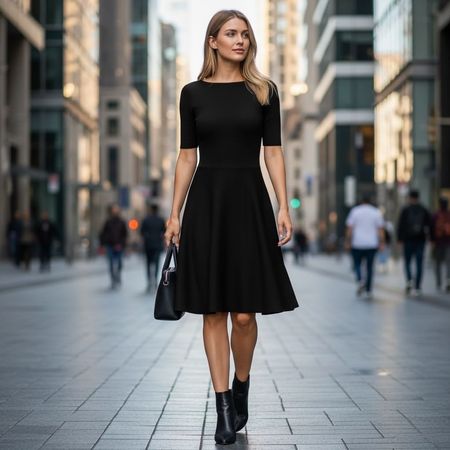 robe noir marque cashmere taille XL intemporel pour femme