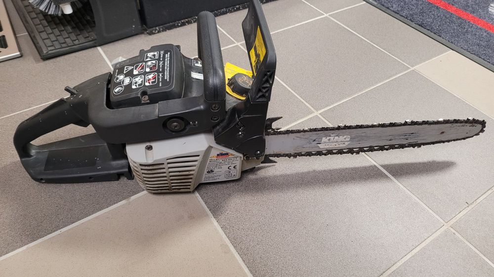 Sägekette Für Motorsäge KING CRAFT BKS 4135 – 35 Cm Schwert, 3/8, 1,3 Mm, 52 Treibglieder – Halbmeißel Ersatzkette