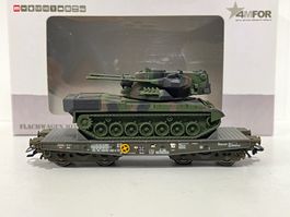 4MFOR BY MÄRKLIN ART 48712 FLACHWAGEN MIT PANZER GEPARD