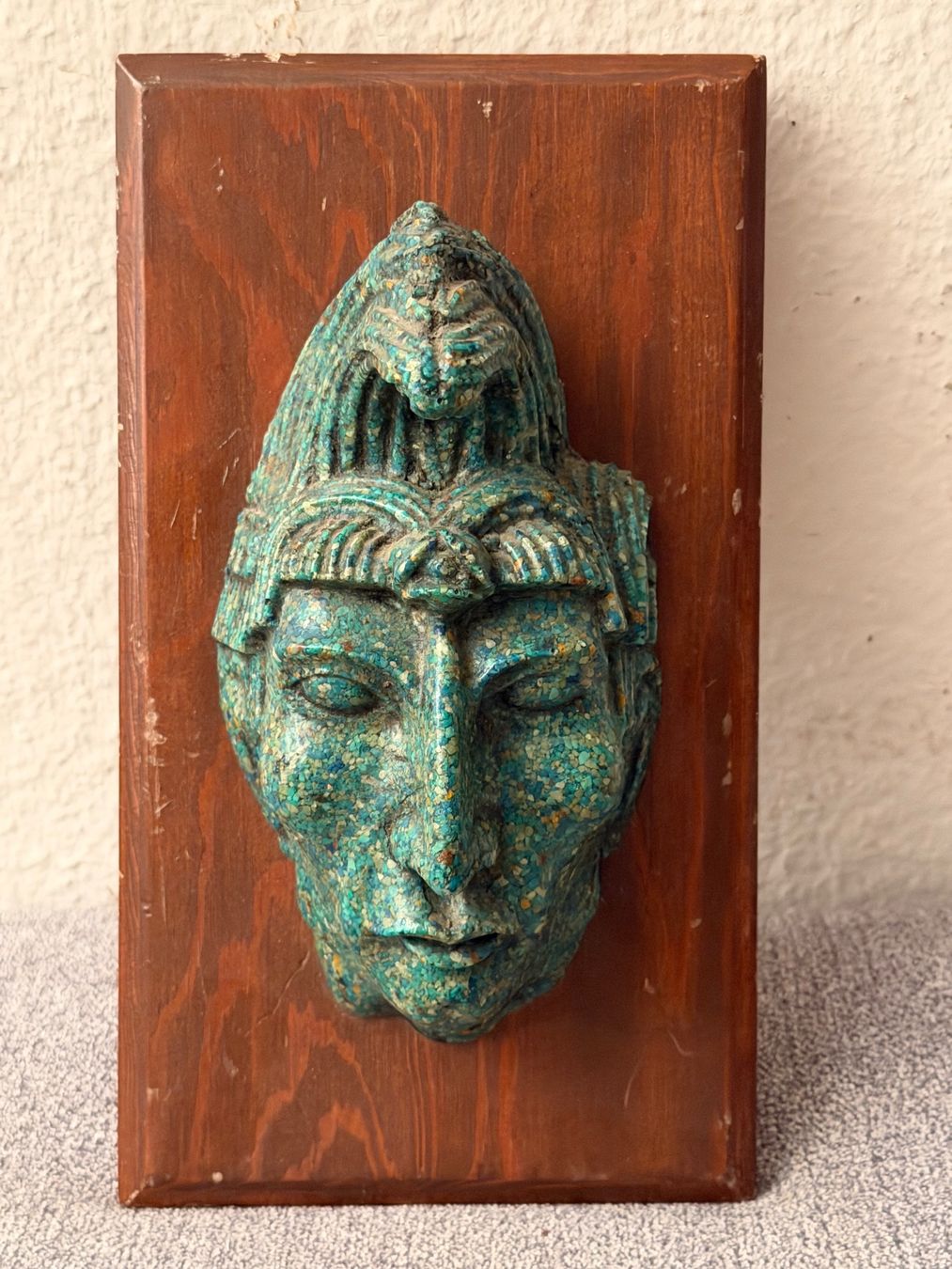 Dipinti: Aztekische Maya-Inka-Statue Totem – Usato da Basel venduto da PAUL_ART 1