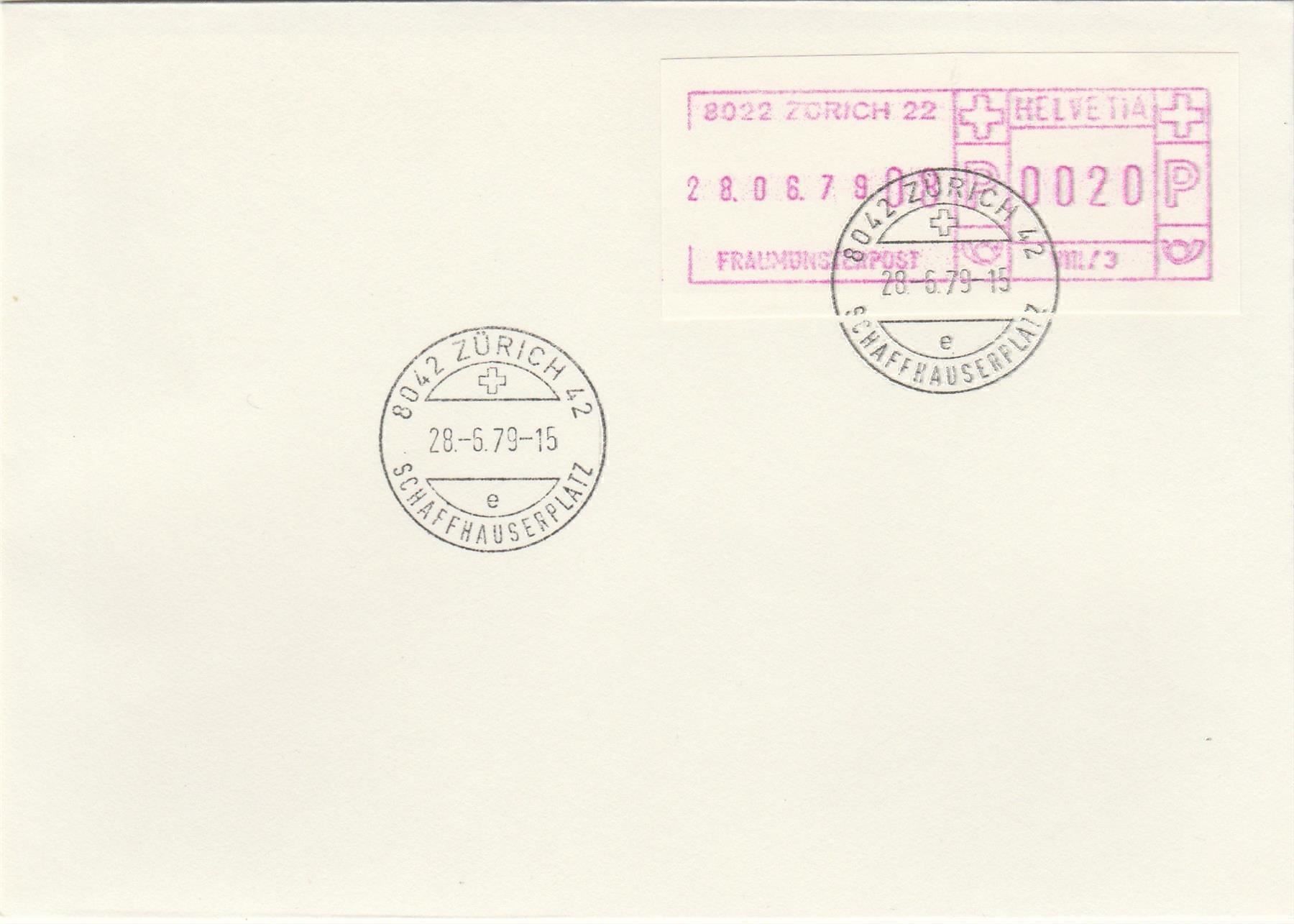 Alle Briefmarken: SFS Nr. 6 super Brief – Gebraucht aus Oberglatt ZH von Wiedmi6