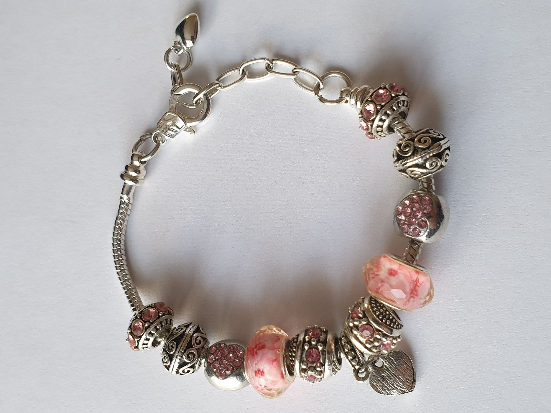 Bracciali & Braccialetti: Armkette rosa Modeschmuck – Usato da Mörschwil venduto da spirspi 5