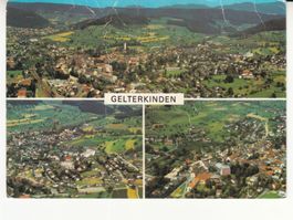 Gelterkinden ca. 1970 Flugaufnahmen