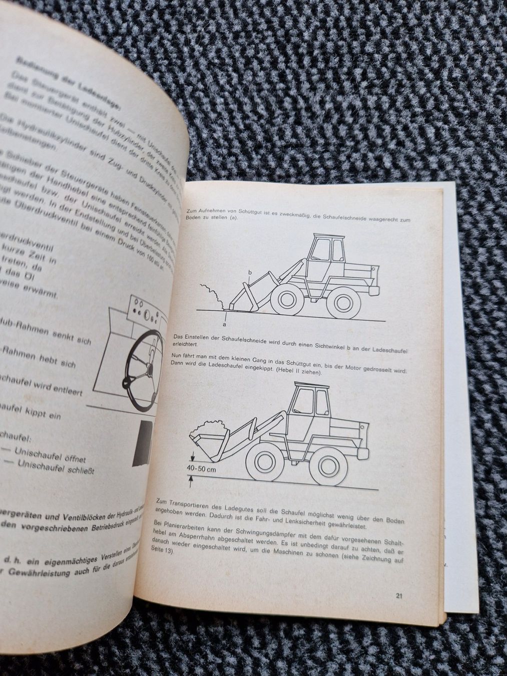 Kramer Trattori: Original Anleitung Kramer Allrad Schaufellader 611 – Usato da Dürnten venduto da Bachtel84 5