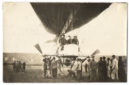Fotografie M. Branger, Paris, Zeppelin, 