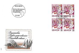 FDC  Viererblock 1986