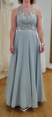 Elegantes Mutter-Tochter-Abendkleid-Set