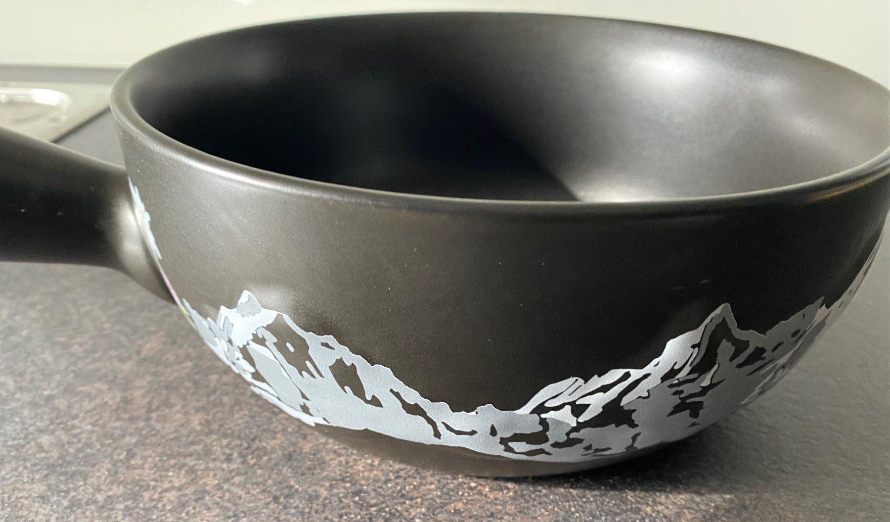 Pfannen: Fondue Caquelon 21cm Durchmesser 3D Optik – Gebraucht aus LUZERN von Supigers 2