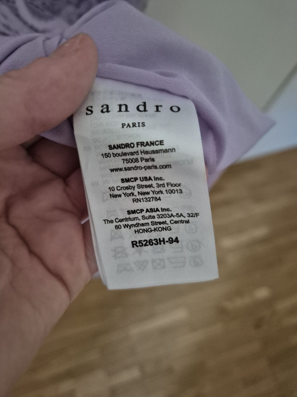 Sandro Kleider: Robe Sandro Dentelle Lila  – Gebraucht aus Puplinge von melodiieee 5