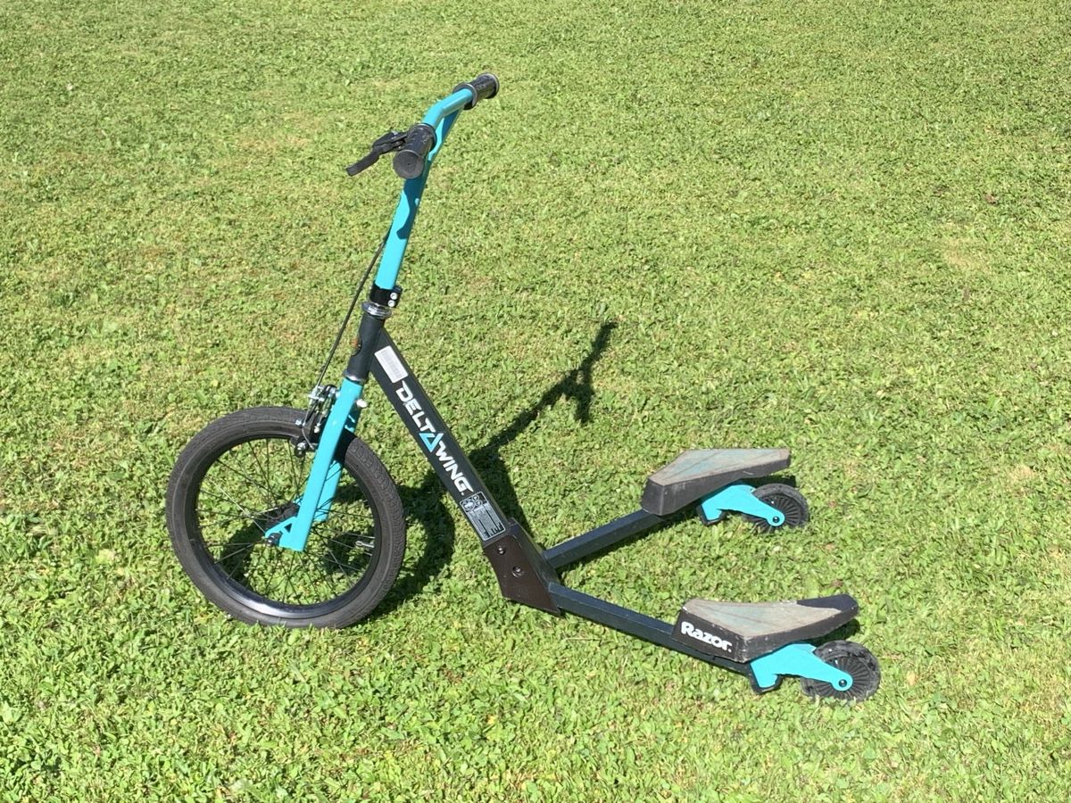 Giocattoli: Roller Razor Deltawing, Top Zustand. – Usato da Staufen venduto da Bilancia06 1