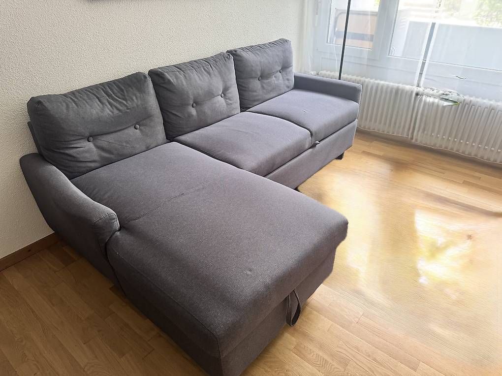 Divani: Ecksofa SOLA mit Longchair – Usato da St. Gallen venduto da meisoeren