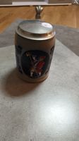 Bierhumpen mit Zinndeckel