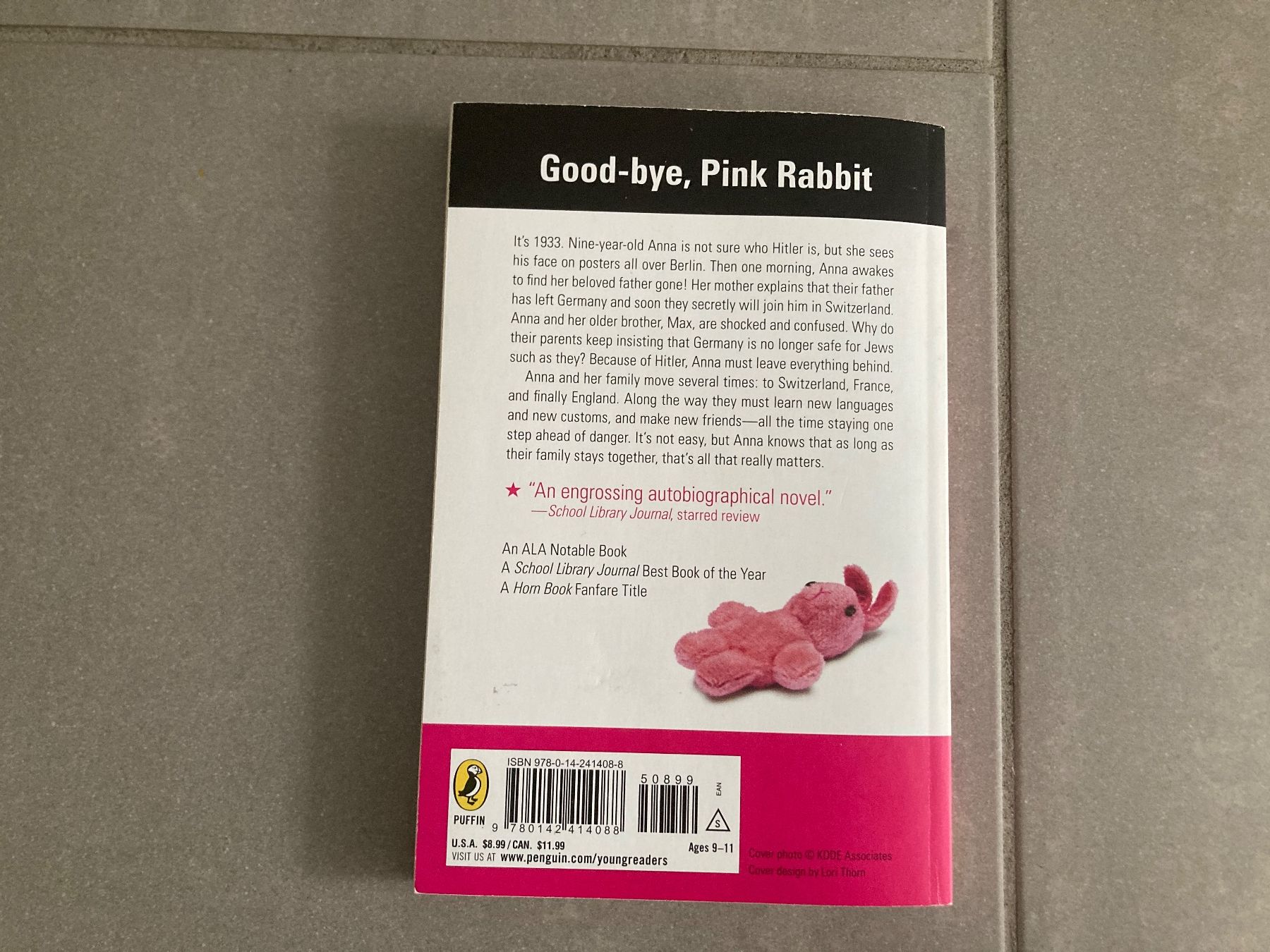 Libri: Buch WHEN HITLER STOLE PINK RABBIT – Usato da Baar venduto da muemelin 1