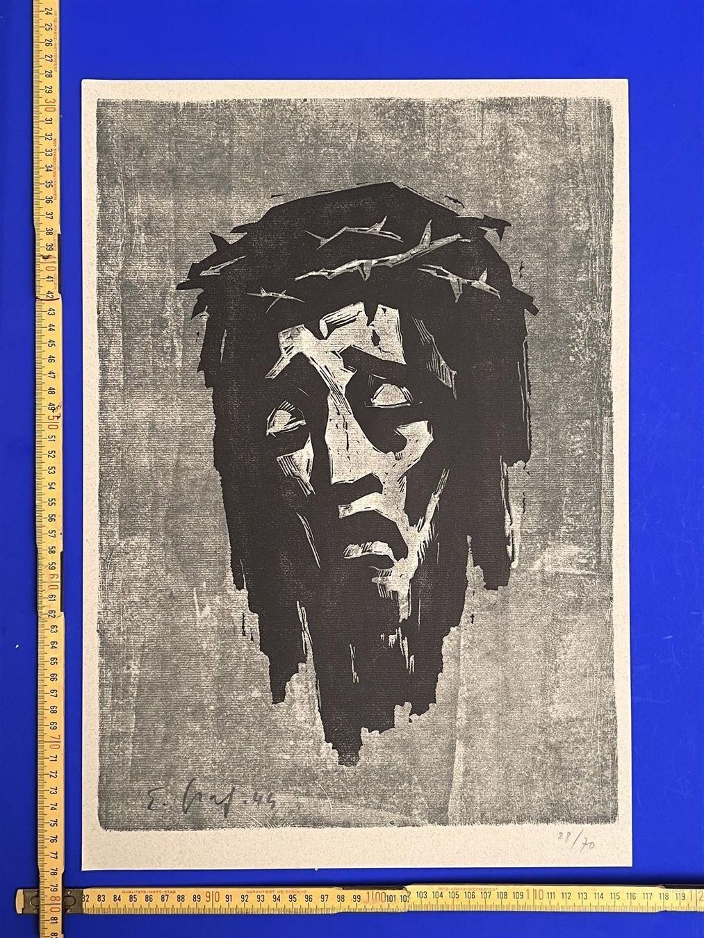 Xilografie: Ernst Graf Original- Holzschnitt 10 – Usato da Adliswil venduto da buch_und_kunst 1