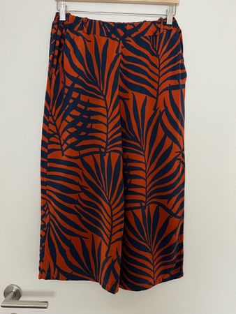 Freizeithose Gr. XS/S, Farbe orange/blau