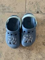 Crocs Elefantenmotiv blau Grösse 24