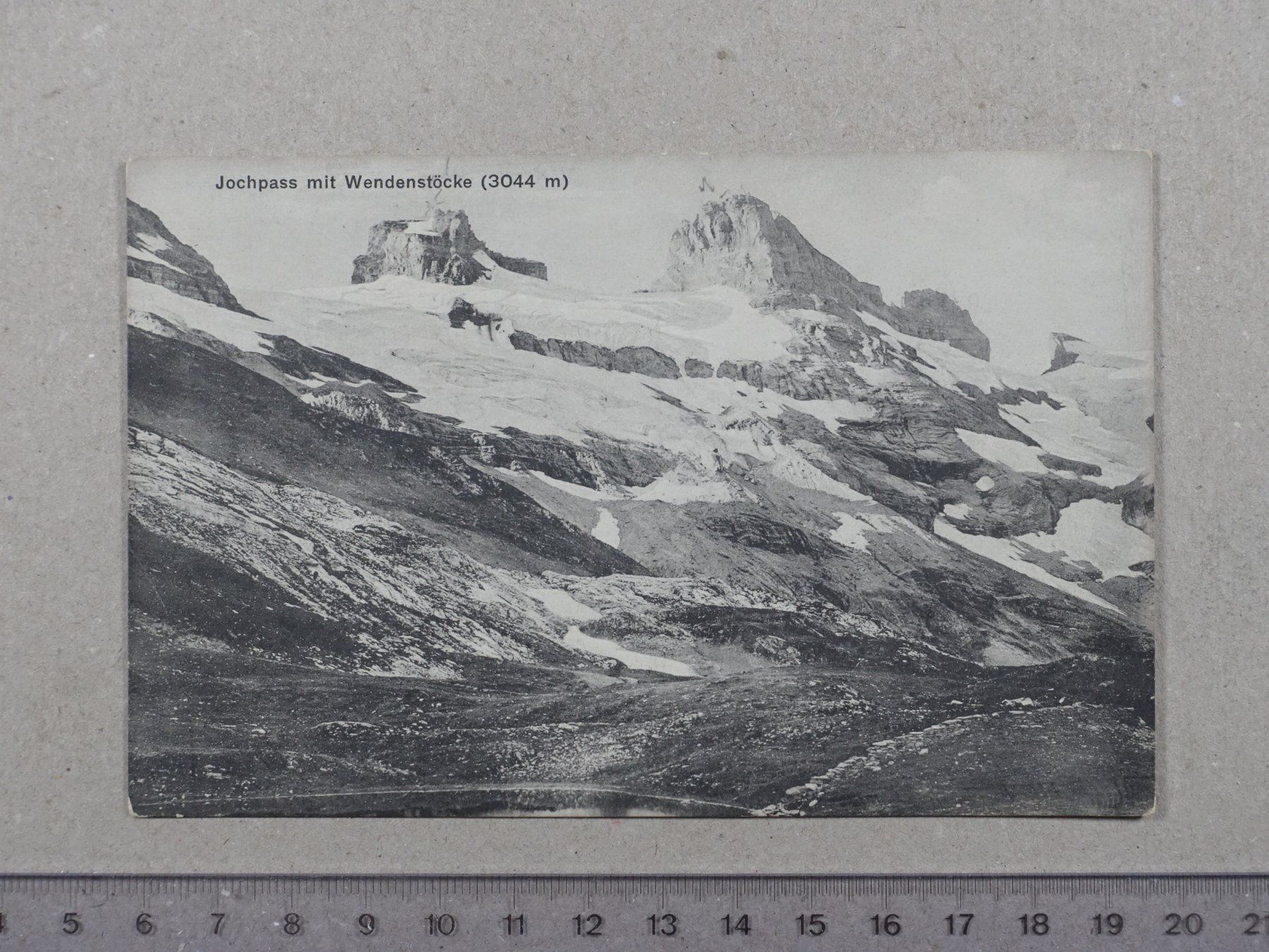 Cartes postales: Jochpass, Wendenstöcke – D'occasion à Lenzburg par fh1