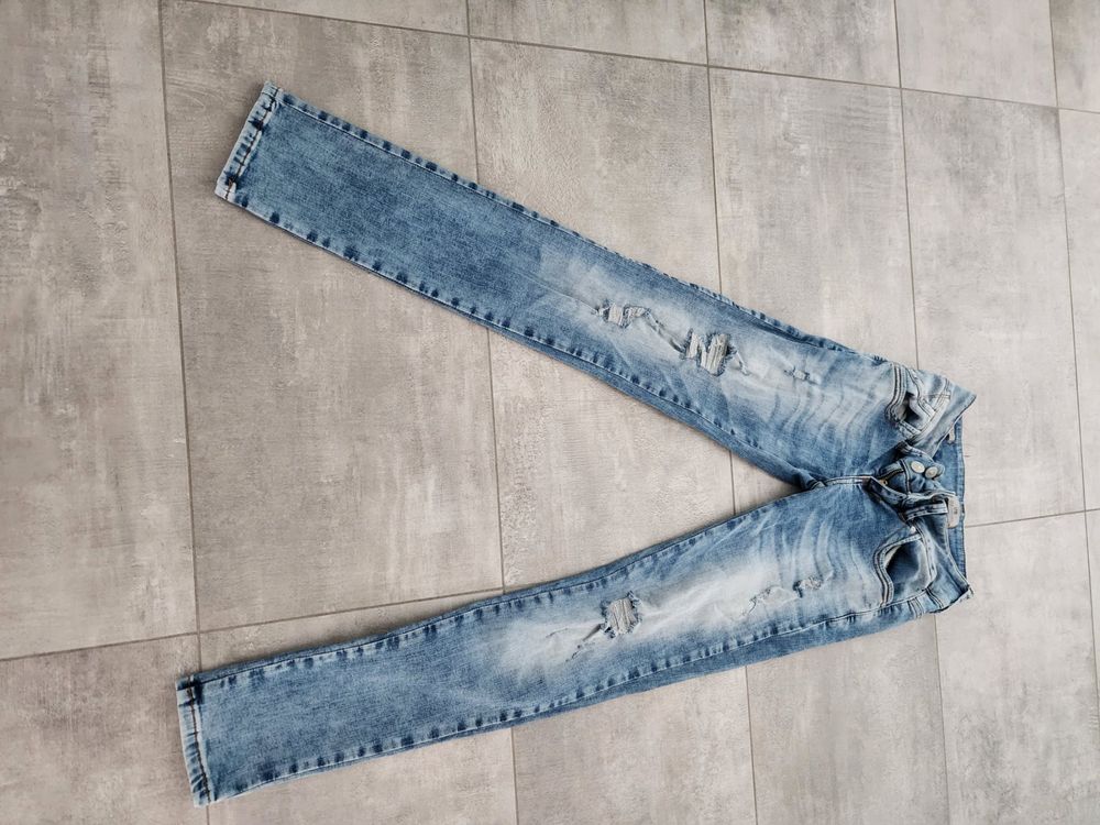 LTB Jeans Dames Molly 200 - Slim Low Rise Basic-5-Pocket Dark Wash Blue van katoenmix - maat W25L30, blauw, 25W / 30L