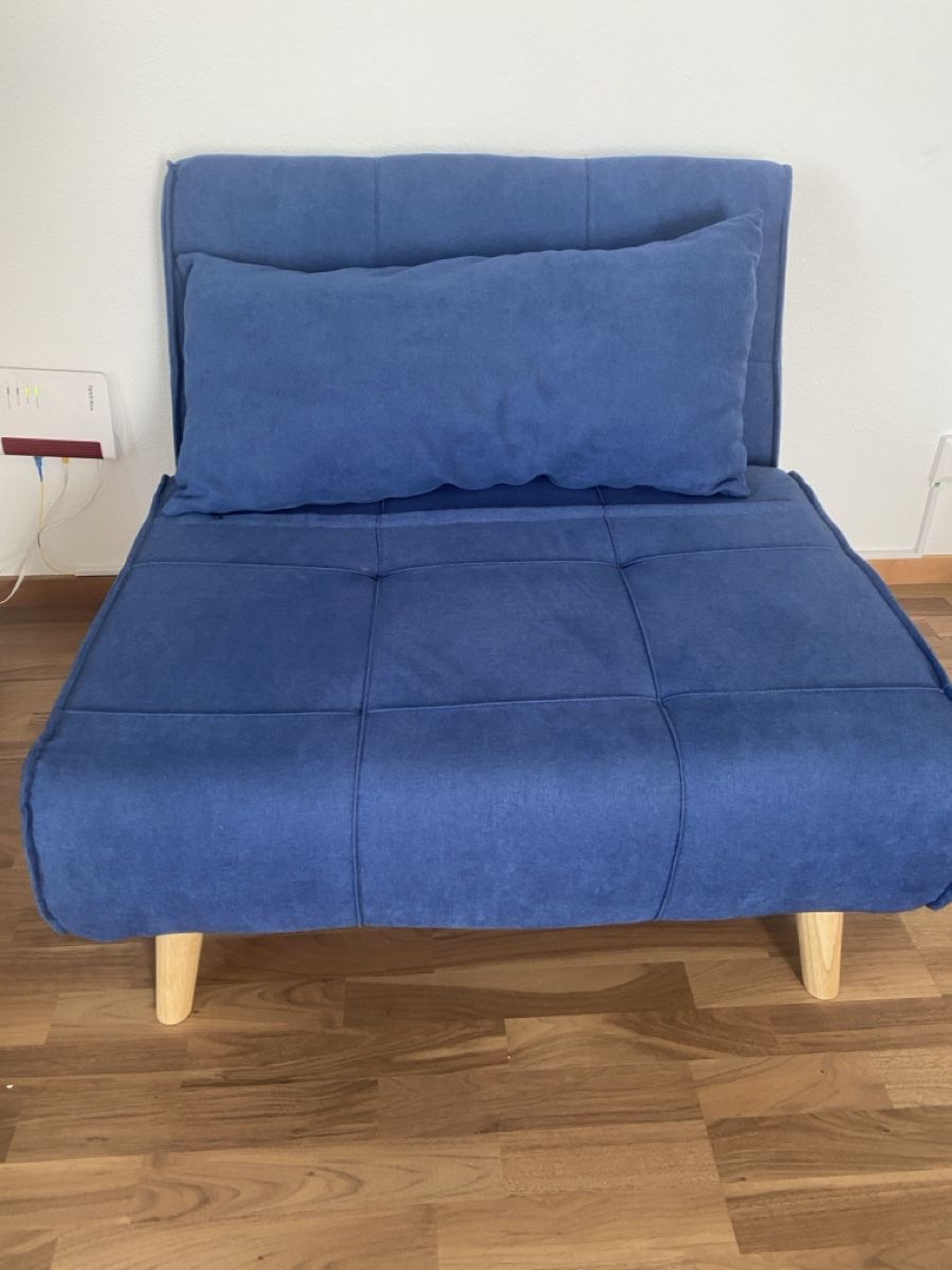 Liegen & Liegestühle: Blue Sofa Bed Chair good condition – Neu (gemäss Beschreibung) aus Hünenberg von cho_q9v2 4