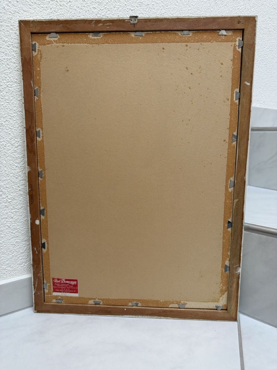 Dipinti: Aquarell, Mischtechnik, signiert 1974. – Usato da Biberist venduto da Momo33 5