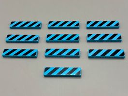 Lego 10x Fliesen (tiles) 1x4 NEU