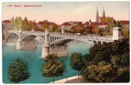 Basel - Wettsteinbrücke