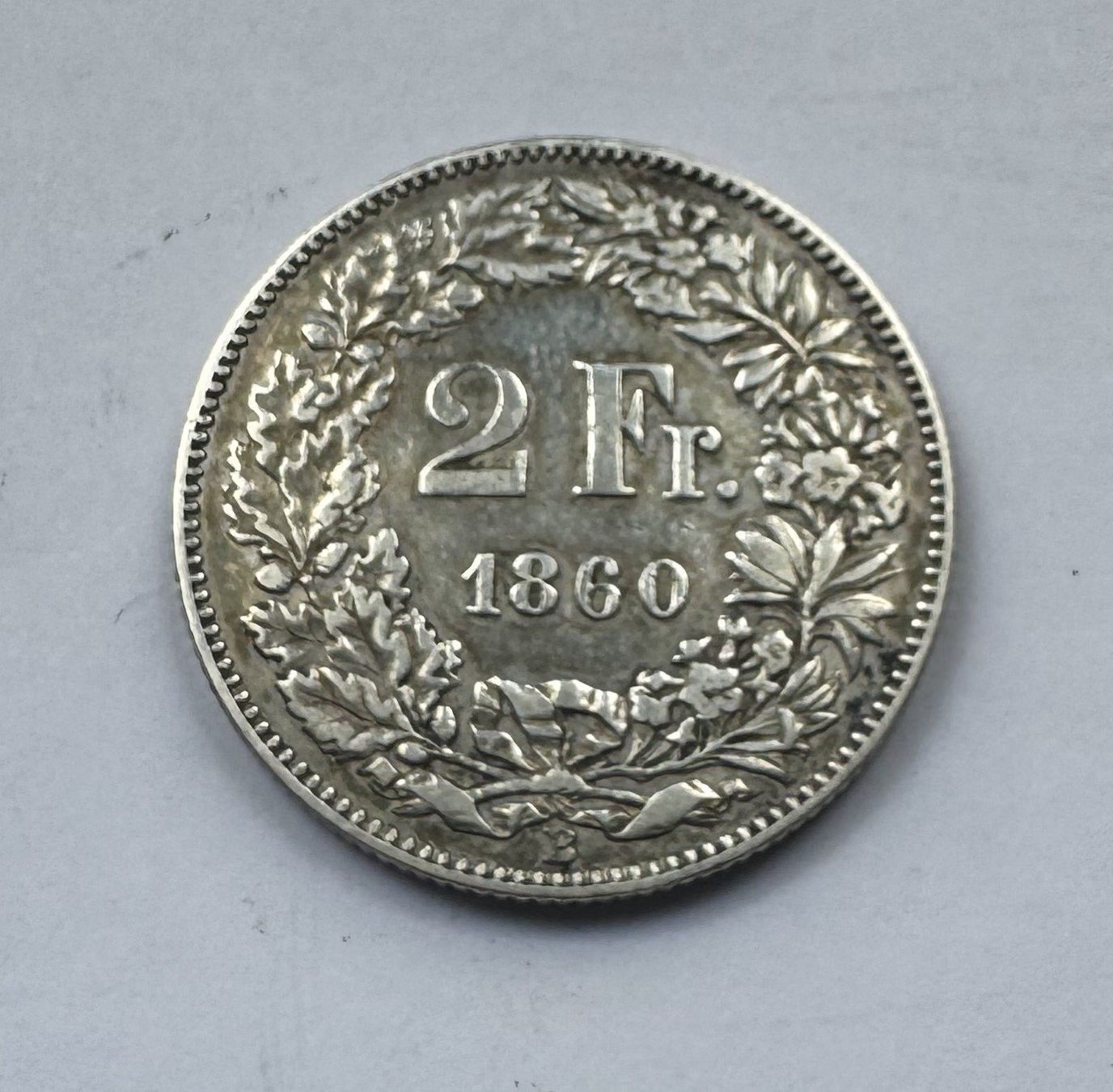 Tutti le monete: 1860 2 Franken ss+ – Usato da Kirchberg SG venduto da Helveticus00 2