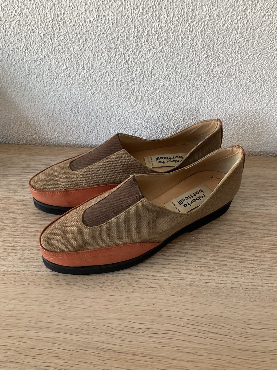 Scarpe da donna: Roberto Botticelli Canvas Slip-ons – Usato da Zürich venduto da TheShips