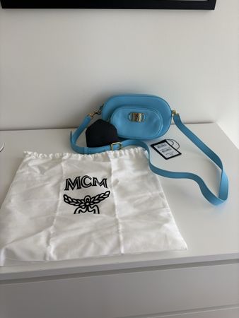MCM Tasche mini blau