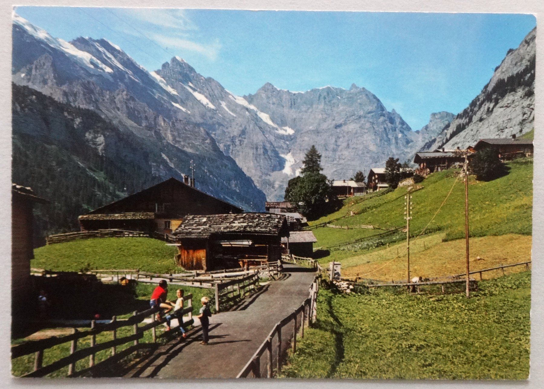 Ansichtskarten: Gimmelwald – Gebraucht aus Fétigny von Billy2miny
